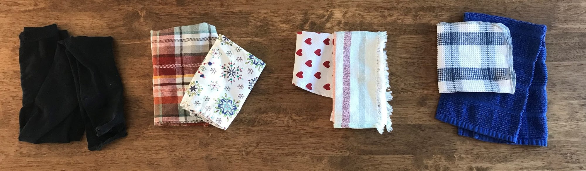 panoramic tissu 2à tissus, tablier, recyclé, DIY